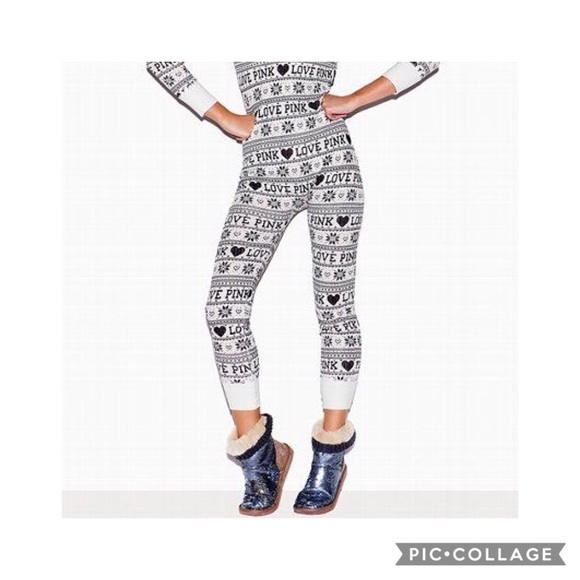 VS PINK Faux Fur Lined Sequin Booties - Picture 2 of 8